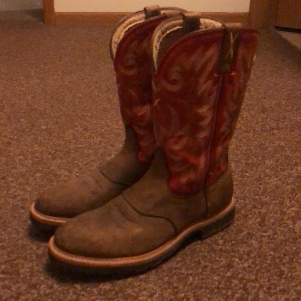 Twisted X Women’s Red Lite Cowgirl Work Boots